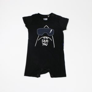 אורברול תינוקות בצבע שחור